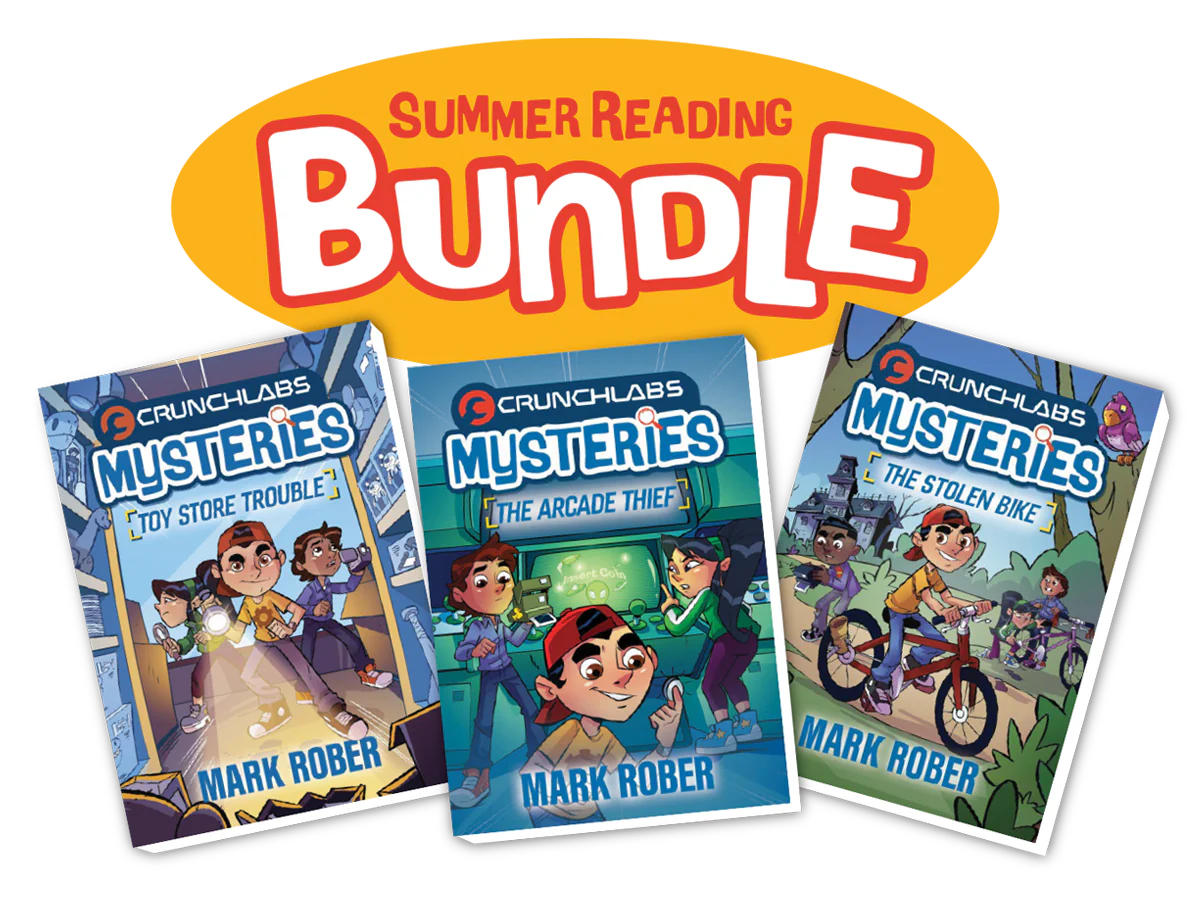 CrunchLabs Mysteries - 3 Book Bundle