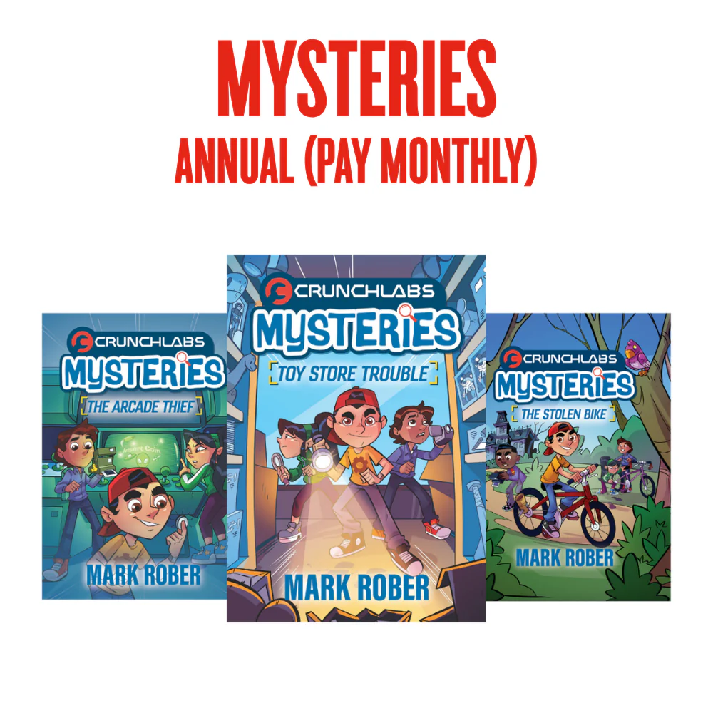 CrunchLabs Mysteries Book Series - Pay Monthly